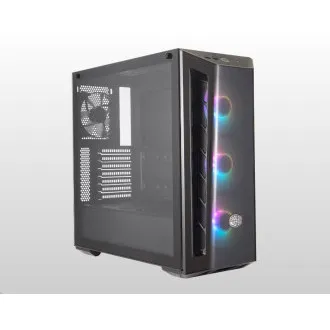 Cooler Master case MasterBox MB520 ARGB, E-ATX, Průhledná bočnice, 3x 120mm ARGB Fan, 1x 120mm Fan, Černá Cooler Master case MasterBox MB520 ARGB, E-ATX, Průhledná bočnice, 3x 120mm ARGB Fan, 1x 120mm Fan, Černá
