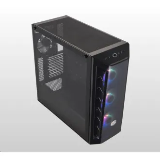 Cooler Master case MasterBox MB520 ARGB, E-ATX, Průhledná bočnice, 3x 120mm ARGB Fan, 1x 120mm Fan, Černá Cooler Master case MasterBox MB520 ARGB, E-ATX, Průhledná bočnice, 3x 120mm ARGB Fan, 1x 120mm Fan, Černá