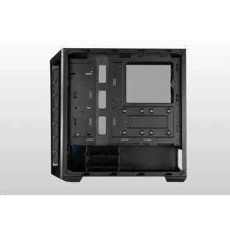 Cooler Master case MasterBox MB520 ARGB, E-ATX, Průhledná bočnice, 3x 120mm ARGB Fan, 1x 120mm Fan, Černá Cooler Master case MasterBox MB520 ARGB, E-ATX, Průhledná bočnice, 3x 120mm ARGB Fan, 1x 120mm Fan, Černá