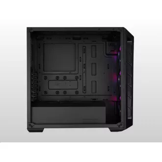 Cooler Master case MasterBox MB511 aRGB, E-ATX, Mid Tower, černá, bez zdroje
