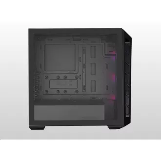 Cooler Master case MasterBox MB511 aRGB, E-ATX, Mid Tower, černá, bez zdroje