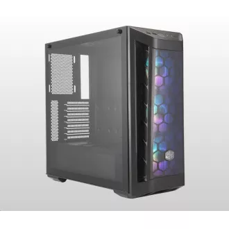 Cooler Master case MasterBox MB511 aRGB, E-ATX, Mid Tower, černá, bez zdroje
