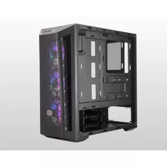 Cooler Master case MasterBox MB511 aRGB, E-ATX, Mid Tower, černá, bez zdroje