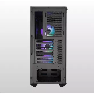 Cooler Master case MasterBox MB511 aRGB, E-ATX, Mid Tower, černá, bez zdroje
