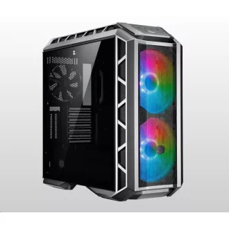 Cooler Master case MasterCase H500P Mesh ARGB, E-ATX, Mid Tower, šedá, bez zdroje Cooler Master case MasterCase H500P Mesh ARGB, E-ATX, Mid Tower, šedá, bez zdroje