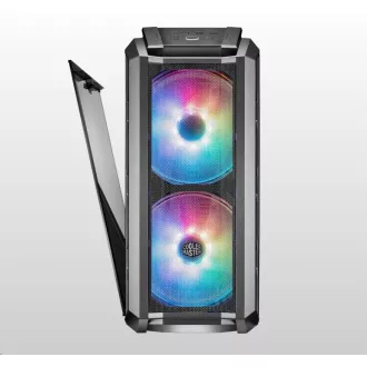 Cooler Master case MasterCase H500P Mesh ARGB, E-ATX, Mid Tower, šedá, bez zdroje Cooler Master case MasterCase H500P Mesh ARGB, E-ATX, Mid Tower, šedá, bez zdroje