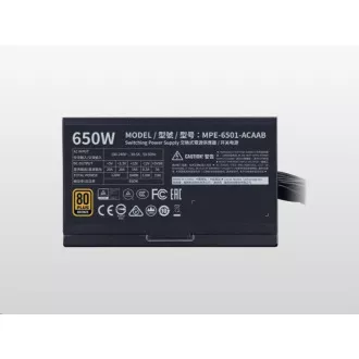 Cooler Master zdroj MWE Bronze 650W V2, 80+ Bronze