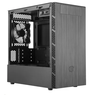 Cooler Master case MasterBox MB400L ODD, mATX, 1x 120mm Fan, Černá