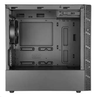 Cooler Master case MasterBox MB400L ODD, mATX, 1x 120mm Fan, Černá