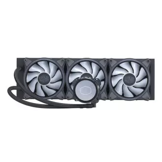 Cooler Master vodní chladič MasterLiquid ML360 Illusion, 3x120mm ARGB, černá - LGA 1851, AM5 Cooler Master vodní chladič MasterLiquid ML360 Illusion, 3x120mm ARGB, černá - LGA 1851, AM5