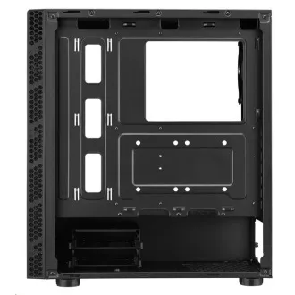 Cooler Master case MasterBox MB600L V2 Steel, ATX, 1x 120mm Fan, Černá
