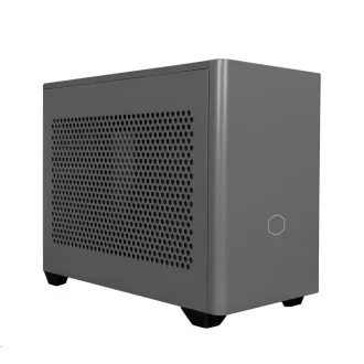 Cooler Master case MasterBox NR200P MAX, mini-ITX, šedá, integrovaný vodní chladič, zdroj 850W