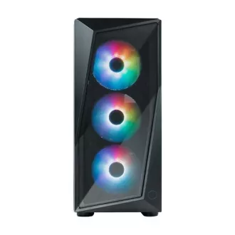 Cooler Master case CMP 520, ATX, Průhledná bočnice, 3x 120mm ARGB Fan, Černá