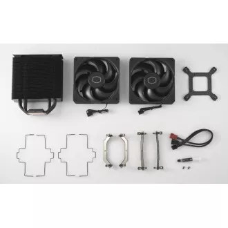 Cooler Master chladič Hyper 212 Black X Duo, 120mm, LGA1851, AM5, černá Cooler Master chladič Hyper 212 Black X Duo, 120mm, LGA1851, AM5, černá