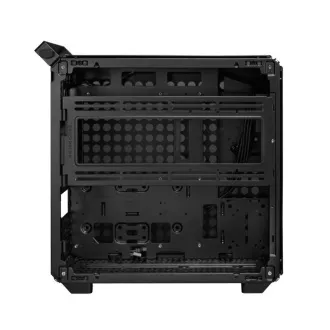 Cooler Master case Qube 500 Flatpack, E-ATX, Průhledná bočnice, 1x 120mm Fan, Černá Cooler Master case Qube 500 Flatpack, E-ATX, Průhledná bočnice, 1x 120mm Fan, Černá