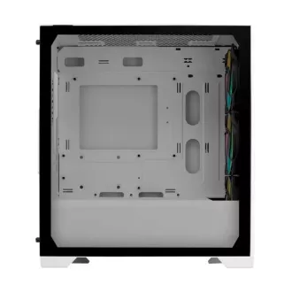 Cooler Master case Elite 301, mATX, Průhledná bočnice, 3x 120mm ARGB Fan, Bílá