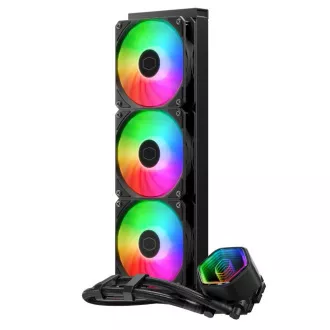 Cooler Master vodní chladič MasterLiquid 360 Core II, 3x120mm, LGA1851, AM5, černá