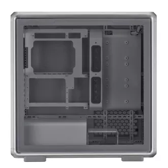 Cooler Master case MasterFrame 600, Průhledná bočnice, ATX, 3x 140mm ARGB Fan, 1x 120mm ARGB Fan, ARGB Hub, Stříbrná