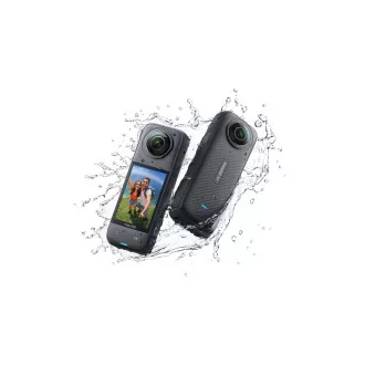 Insta360 X4 akční kamera, 8K / 30 fps, 4K/ až 100 fps, 6osý gyroskop, 360° záběr, Active HDR, vodotěsná