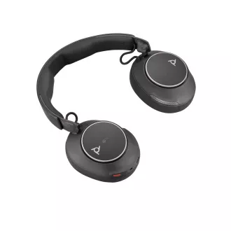Poly Voyager Surround 80 MS Teams bezdrátová náhlavní souprava, USB-C/A adaptér, stereo