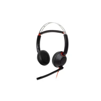 Poly Blackwire 5220 náhlavní souprava, 3.5 mm jack + USB-C/A adaptér, stereo