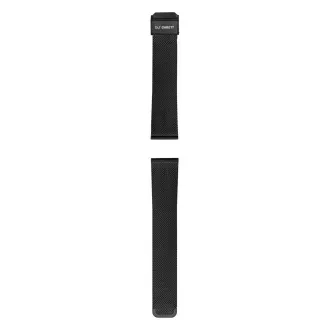 Garett univerzální řemínek 20 mm, černý kovový, typ Mesh
