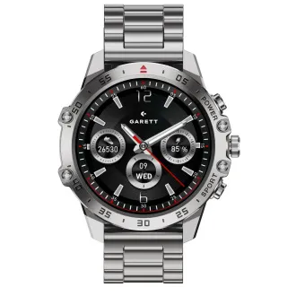 Garett Smartwatch V14 Silver Steel Garett Smartwatch V14 Silver Steel