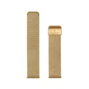 Garett univerzální řemínek 18 mm, zlatý kovový, typ Mesh gold