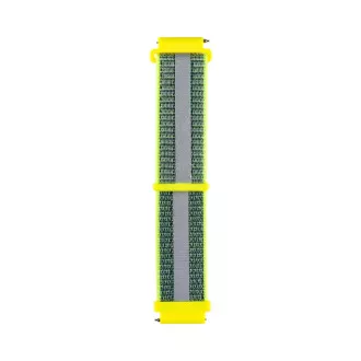 Garett Kids univerzální řemínek 20 mm, zelený reflexní