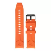 Garett univerzální řemínek 22 mm, oranžový silikonový