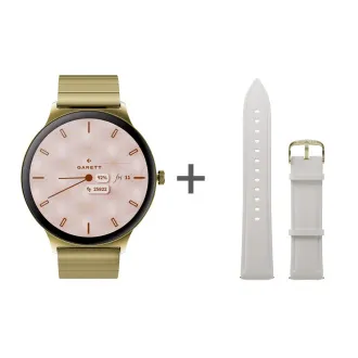 Garett Smartwatch Verona 2 zlatá SOLID steel