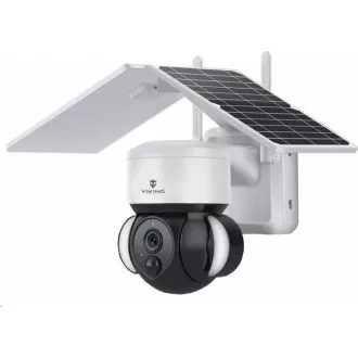 Viking solární outdoorová HD kamera HDs02 4G, bílá