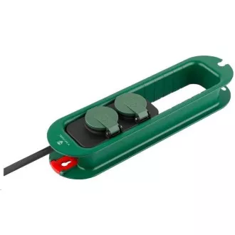 Viking síťová prodlužovací zásuvka R247, 2x AC 230V, IP44, délka 4, 7 m