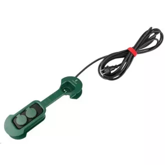 Viking síťová prodlužovací zásuvka R280, 2x AC 230V, IP44, délka 8 m