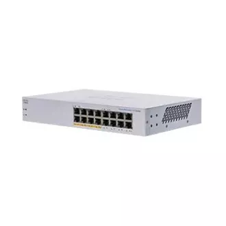 Cisco switch CBS110-16PP (16xGbE, 8xPoE+, 64W, fanless) - REFRESH