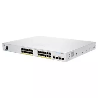 Cisco switch CBS350-24P-4G-UK (24xGbE, 4xSFP, 24xPoE+, 195W, fanless) - REFRESH Cisco switch CBS350-24P-4G-UK (24xGbE, 4xSFP, 24xPoE+, 195W, fanless) - REFRESH