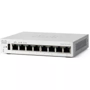 Cisco Catalyst switch C1200-8T-D (8xGbE, 1xPoE-in, fanless)