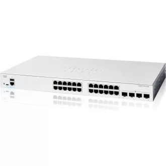 Cisco Catalyst switch C1200-24T-4X (24xGbE, 4xSFP+, fanless)