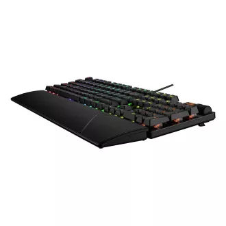 ASUS klávesnice ROG STRIX SCOPE II, mechanická, drátová, ROG RX RED / PBT, US