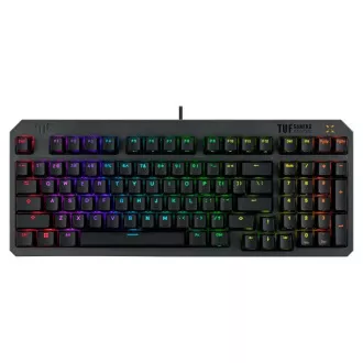 ASUS klávesnice TUF Gaming K3 GEN II, mechanická, US, šedá
