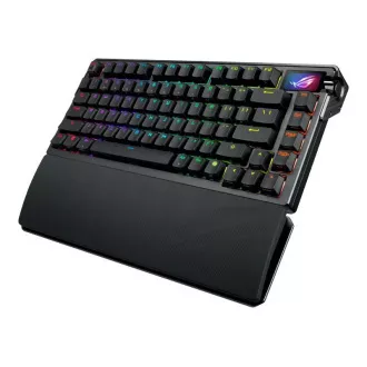 ASUS Klávesnice ROG Azoth Extreme, Mechanická, Bezdrátová BT, RF 2.4GHz, US, černá