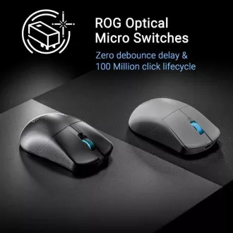 ASUS Herní myš ROG Harpe Ace Mini, Bezdrátová BT, RF 2.4GHz, černá