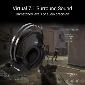 ASUS sluchátka TUF Gaming H1 GEN II, Drátový Herní Headset, černá