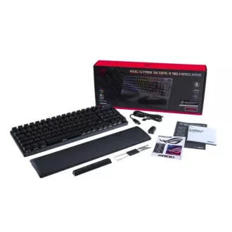 ASUS klávesnice ROG Strix Scope II 96 Wireless (ROG RX RED / PBT) - US
