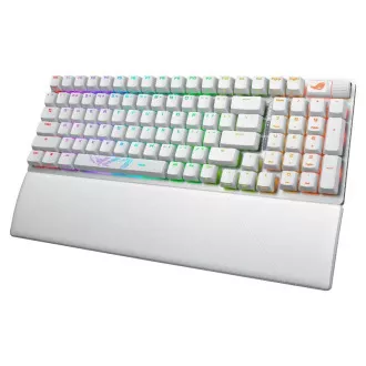 ASUS klávesnice ROG Strix Scope II 96 Wireless White (ROG RX RED / PBT) - US
