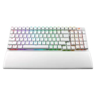 ASUS klávesnice ROG Strix Scope II 96 Wireless White (ROG RX RED / PBT) - US