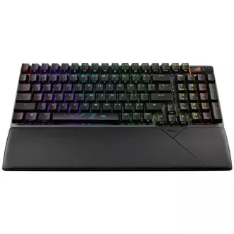 ASUS klávesnice ROG Strix Scope II 96 Wireless (ROG NX Snow) - CZ/SK
