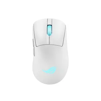 ASUS myš ROG Keris II Origin, bezdrátová herní myš, bílá