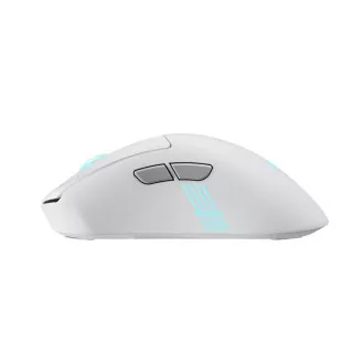 ASUS myš ROG Keris II Origin, bezdrátová herní myš, bílá