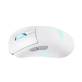 ASUS myš ROG Keris II Origin, bezdrátová herní myš, bílá
